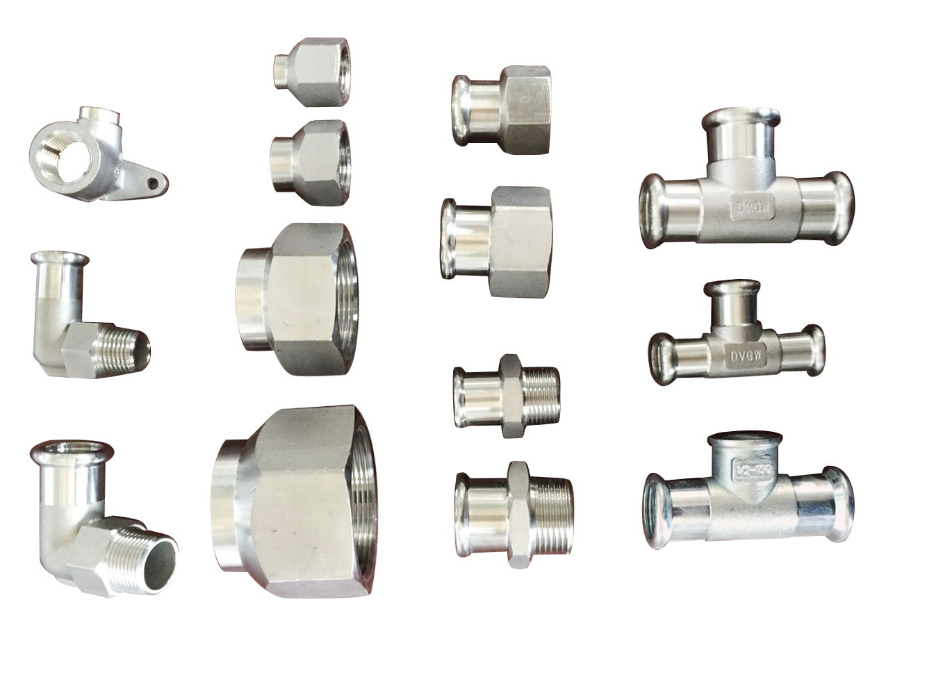 Stainless steel press-fittings